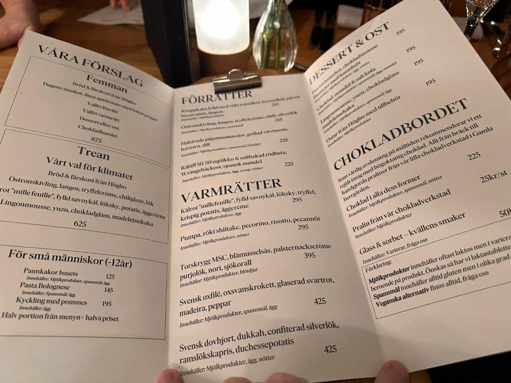 Restaurangen på Högbo Brukshotell