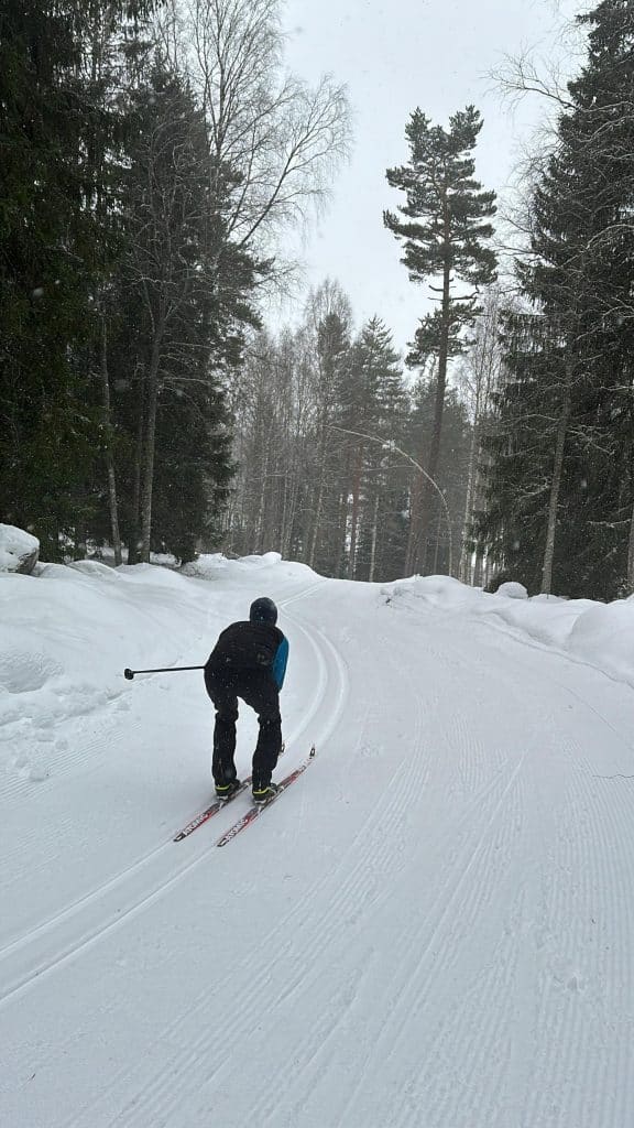 Längdåkning i Högbo