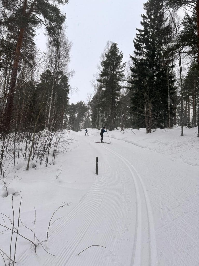 Längdåkning i Högbo