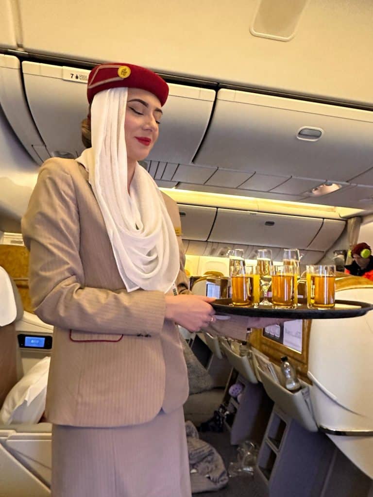 Flyg till Mauritius med Emirates i Business Class