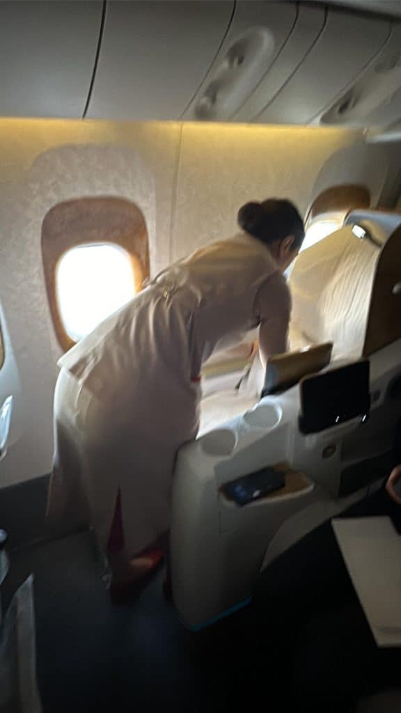 Flyg till Mauritius med Emirates i Business Class
