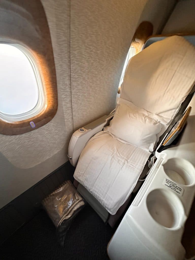 Flyg till Mauritius med Emirates i Business Class