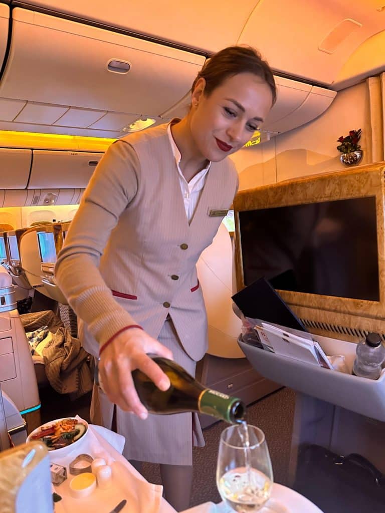 Flyg till Mauritius med Emirates i Business Class