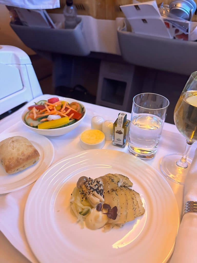 Flyg till Mauritius med Emirates i Business Class