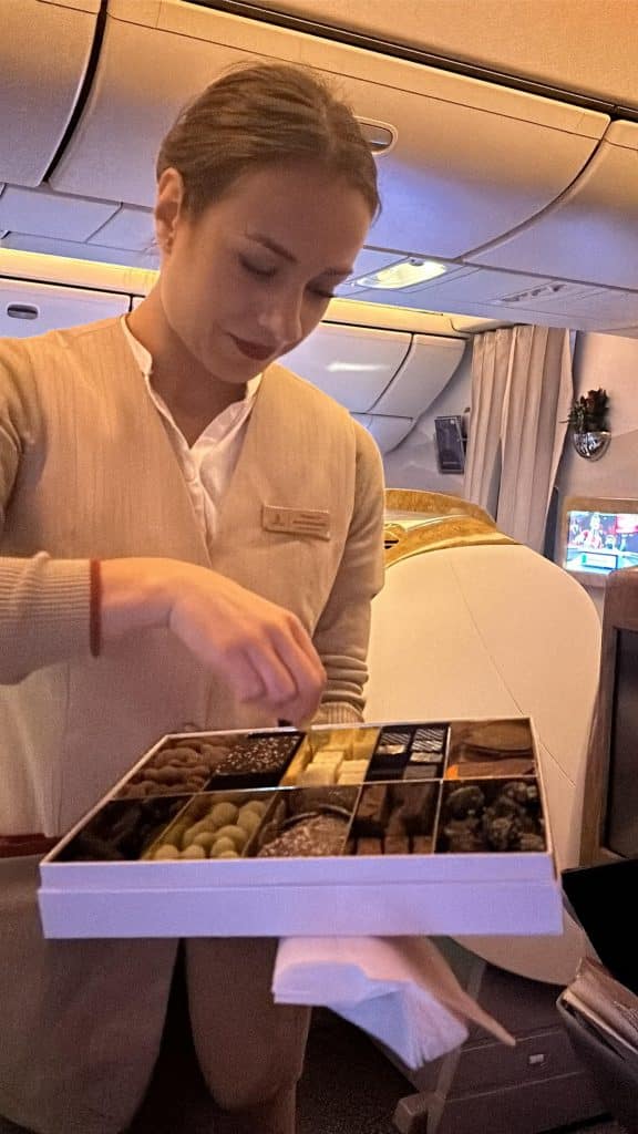 Flyg till Mauritius med Emirates i Business Class