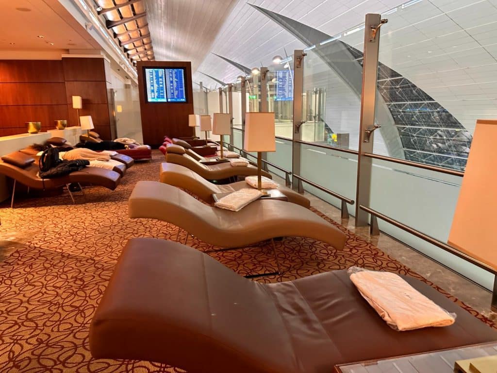 Emirates Business Lounge i Dubai