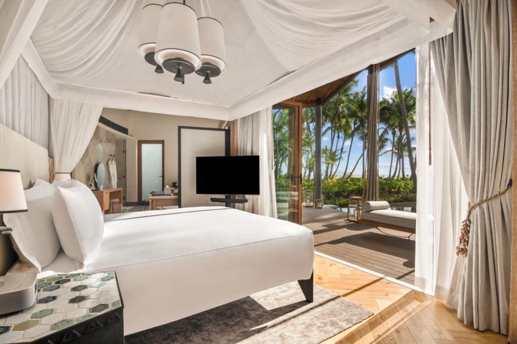Lyxigaste hotellet på Seychellerna