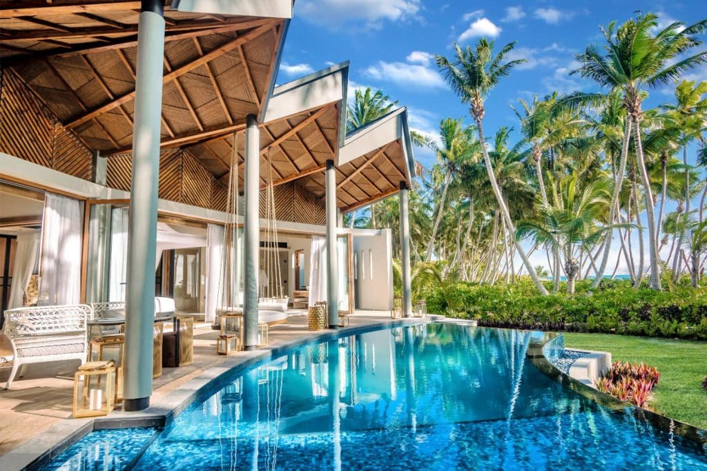 Lyxigaste hotellet på Seychellerna