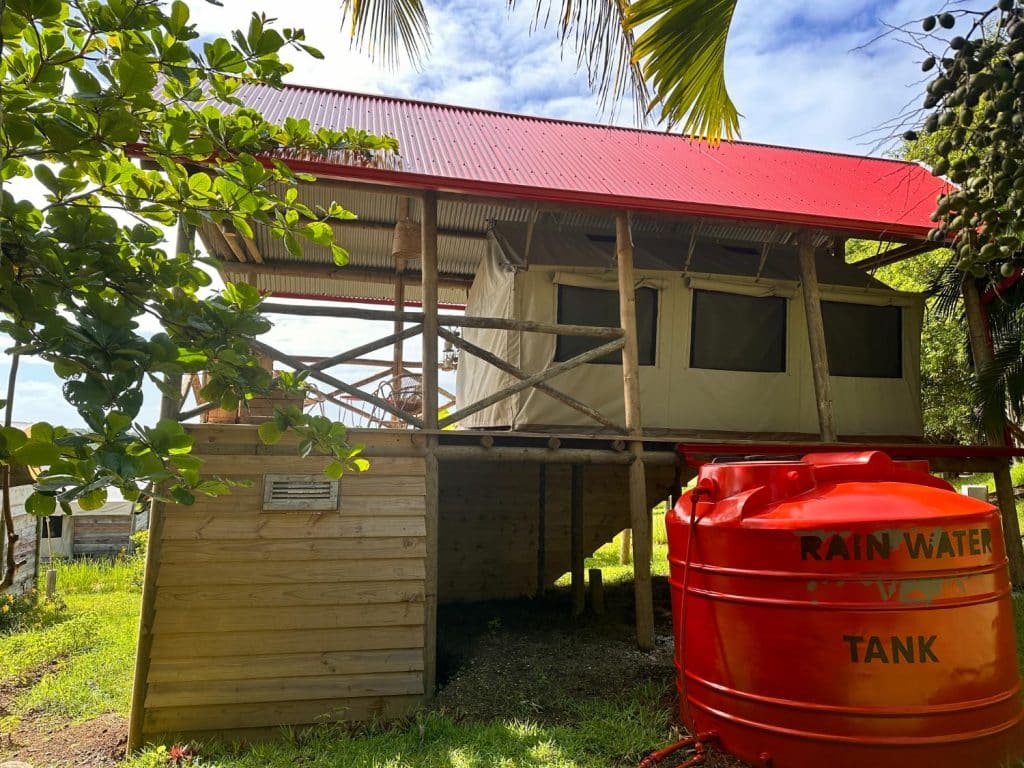 Glamping på Mauritius