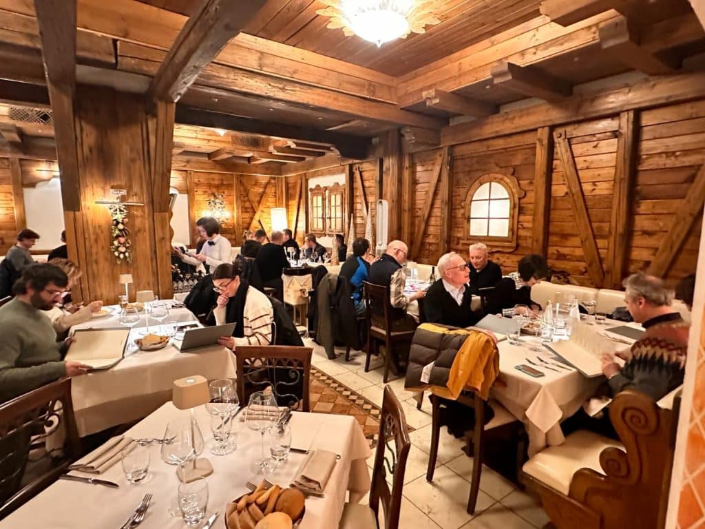 Restauranger i backen i Madonna di Campiglio 