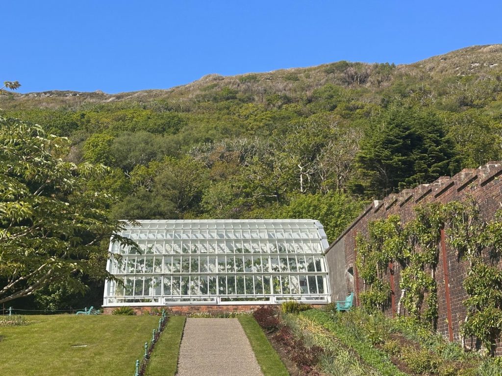 Den viktorianska trädgården på Kylemore Abbey
