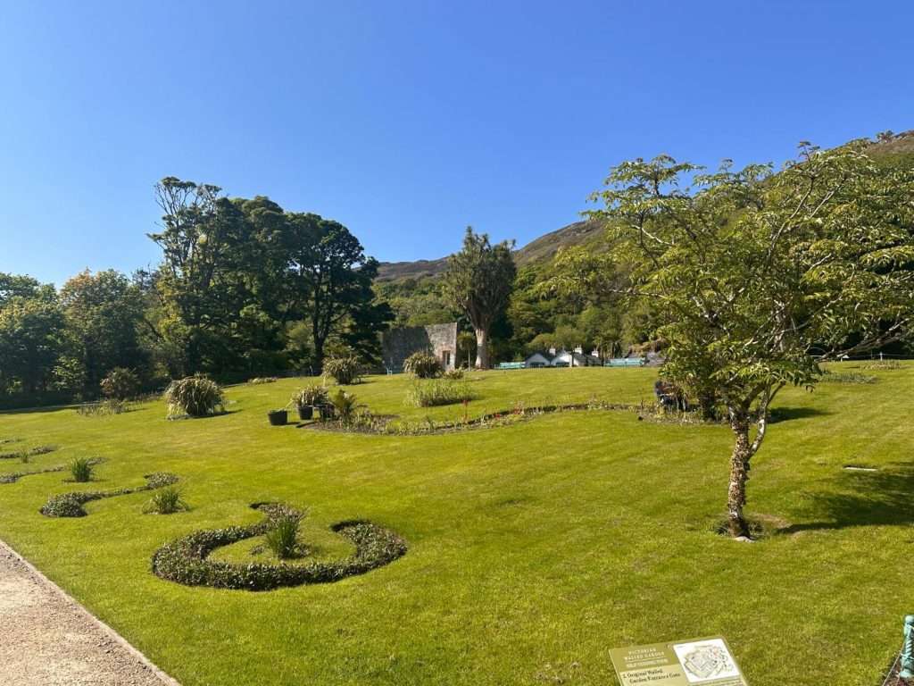 Den viktorianska trädgården på Kylemore Abbey