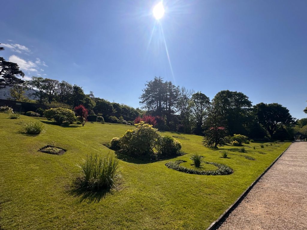 Den viktorianska trädgården på Kylemore Abbey