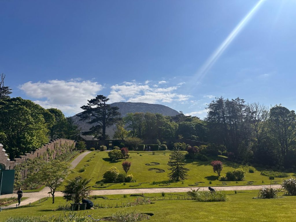 Den viktorianska trädgården på Kylemore Abbey