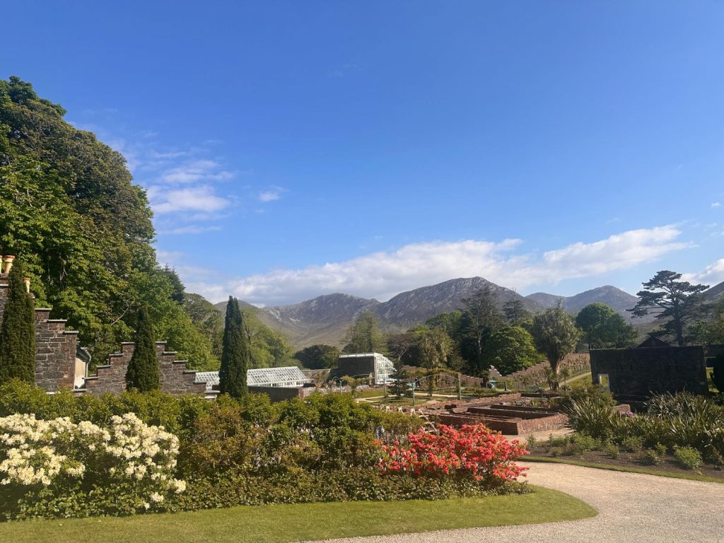 Den viktorianska trädgården på Kylemore Abbey