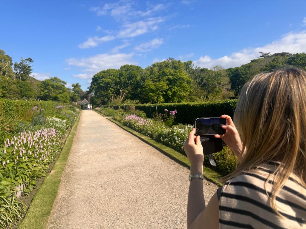 Den viktorianska trädgården på Kylemore Abbey