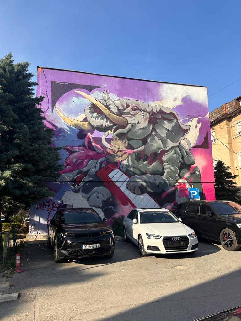 Resa till Kosovo –streetart i Pristina,