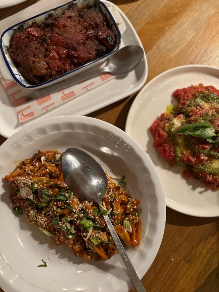 Middag på restaurang Hapiteria